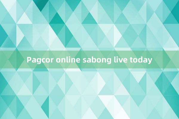 Pagcor online sabong live today