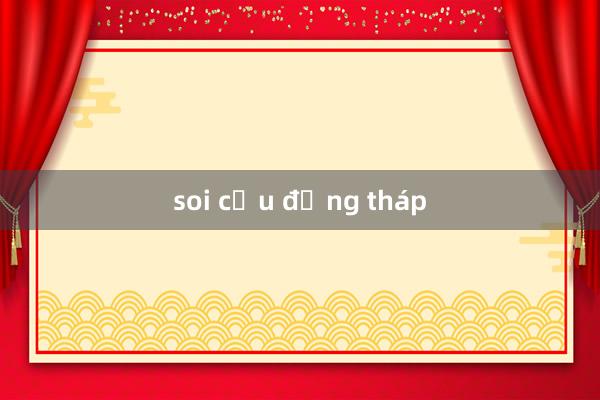 soi cầu đồng tháp