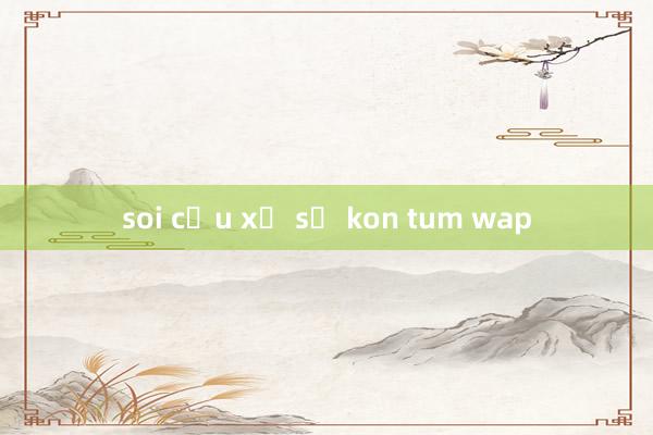 soi cầu xổ số kon tum wap