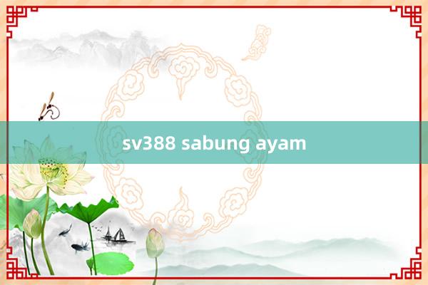 sv388 sabung ayam