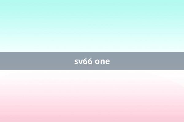 sv66 one